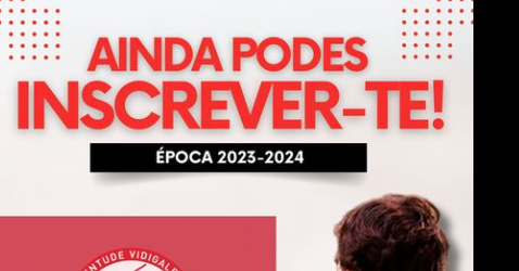 AS INCRIÇÕES CONTINUAM ABERTAS