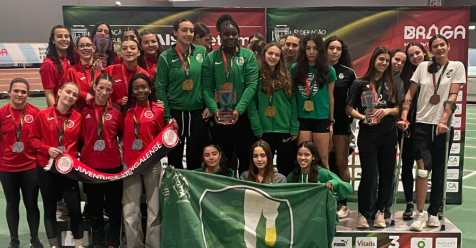 Juventude Vidigalense vice-campeão nacional feminino nos Sub-18 em Pista Curta