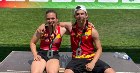 Beatriz Silva e Eduardo Camacho com marcas de qualificação para o Europeu Sub-18